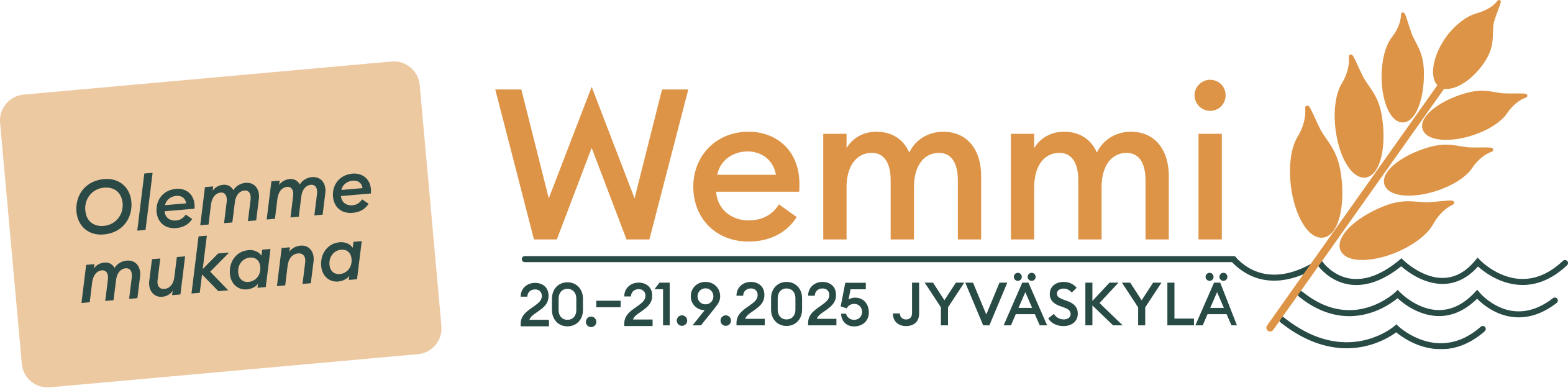 Olemme mukana vaaka